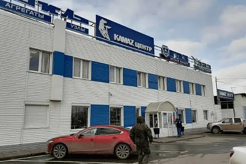 Вход в сервисный центр КАМАЗ